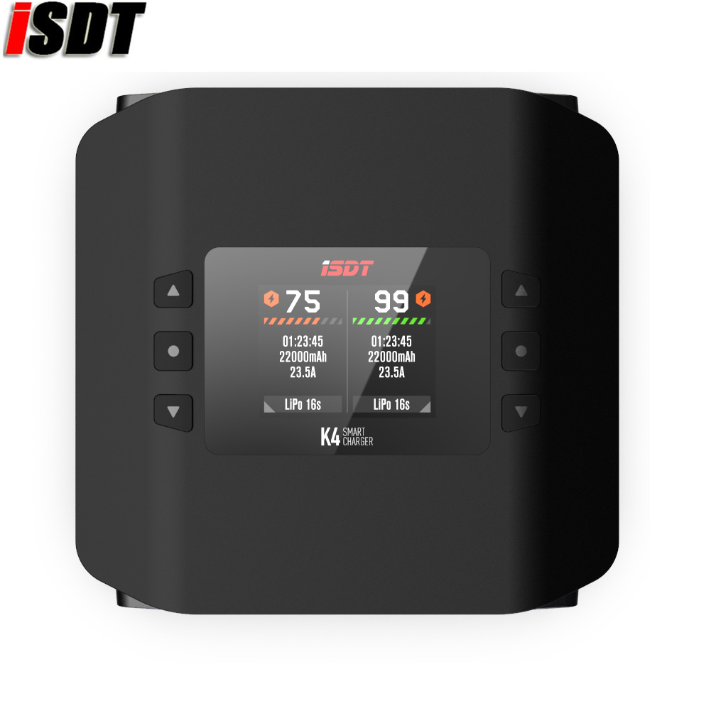Isdt K4 Dual Lipo Charger - Cargador Inteligente de Baterías de Litio