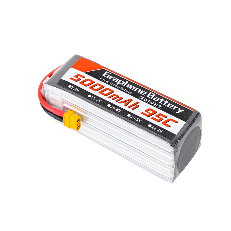 Batería Lipo 95C 22.2V 6S 5000 - 6S Lipo Battery 22.2V 5000Mah reseña y precio